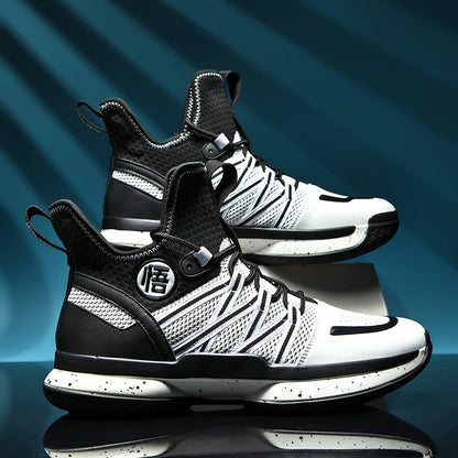 Summer high top basketball shoes