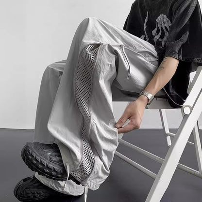 Men’s Breathable Paratrooper Cargo Pants, Lightweight & Quick-Drying