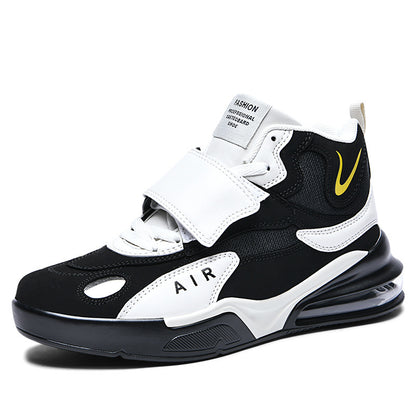 Men's autumn winter high-top air cushion basketball shoes
