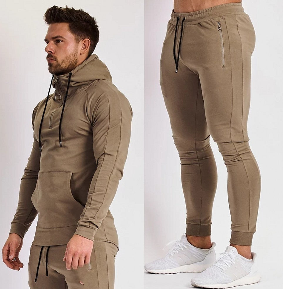Muscle Leisure Sports Fitness Clothing Men's Suit