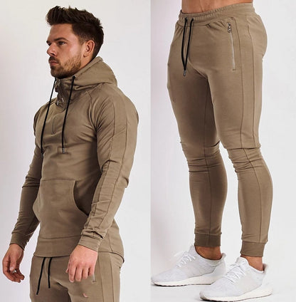 Muscle Leisure Sports Fitness Clothing Men's Suit