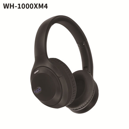 Bluetooth headset with battery display long battery life & foldable design