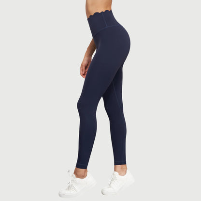 Yoga Pants Women Seamless Lotus Arc Workout Running Leggings