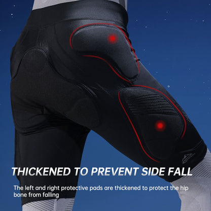 Professional skiing buttocks pants roller skating