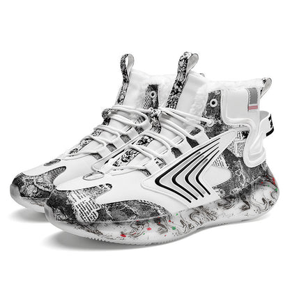 Men's trendy luminous running shoes