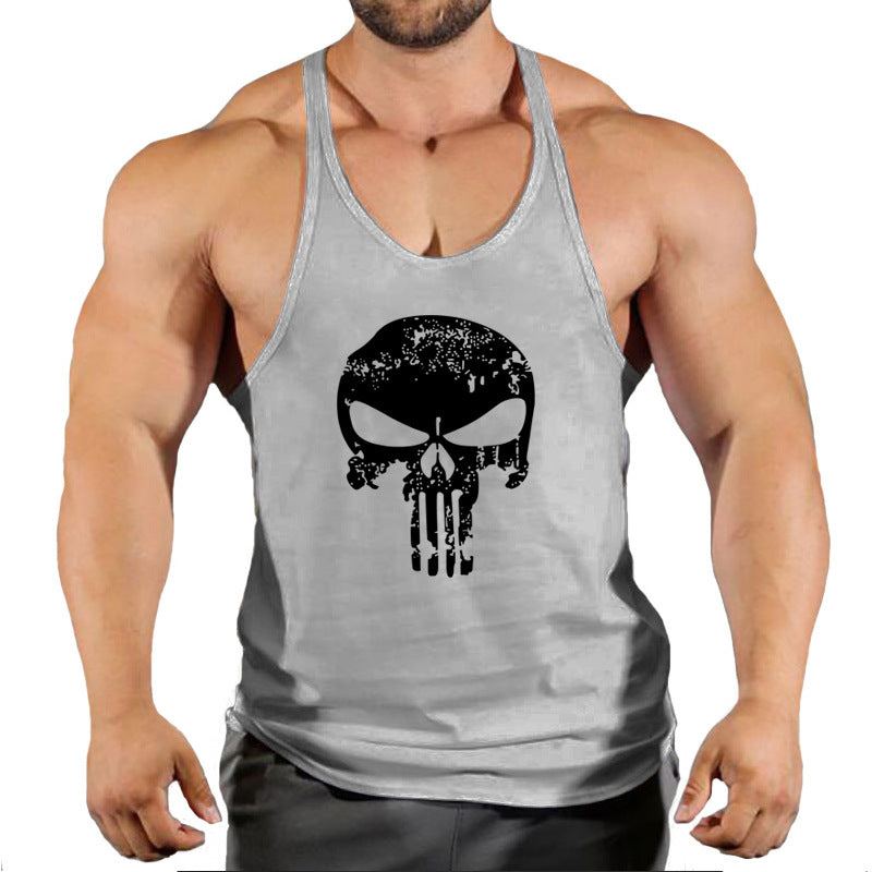 Fitness vest men's loose sleeveless