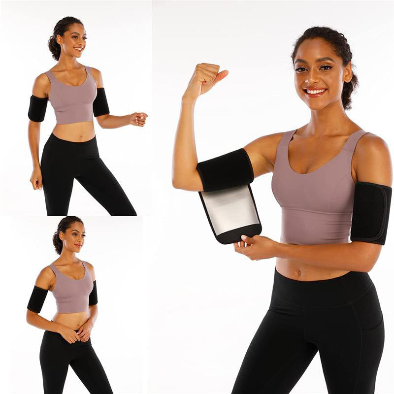 Fitness Arm & Wrist Protectors – Sweat-Reducing, Fat-Burning Running Hand Straps with Elbow Support for Exercise & Workouts.