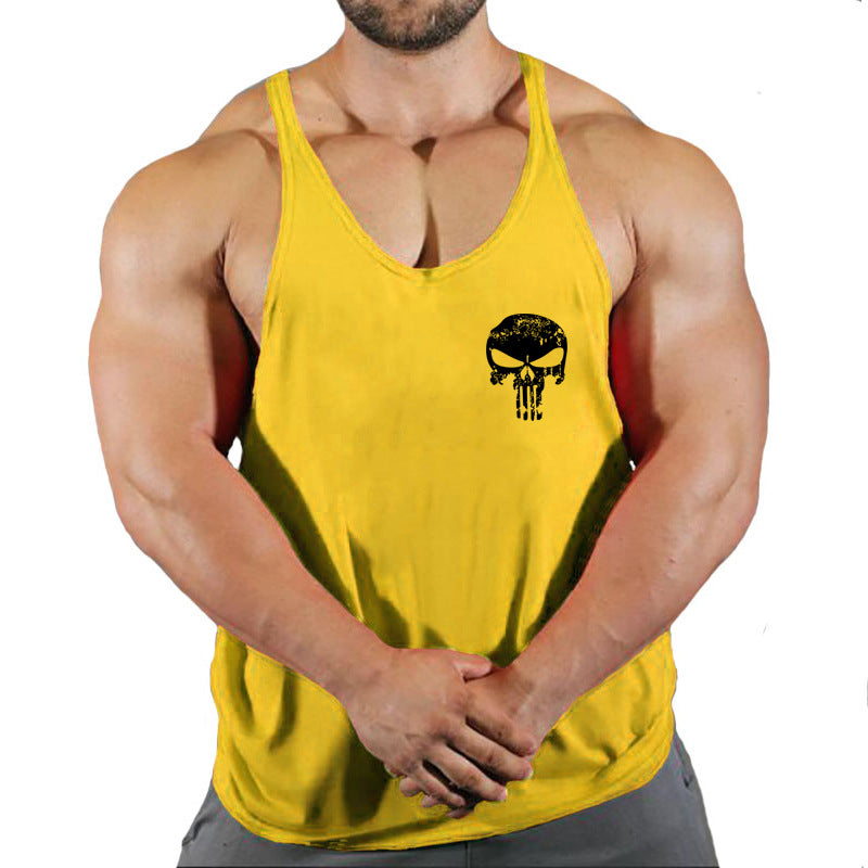 Fitness vest men's loose sleeveless