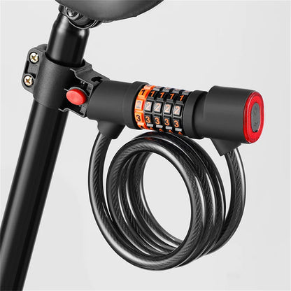 Antitheft bicycle locks, Combination locks for bicycles,Road Bike Steel Cable Bicycle Lock.