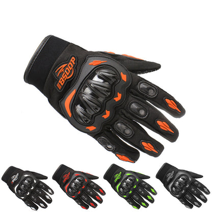 Motorcycle Riding Gloves, All Finger, Summer Breathable, Men's And Women's