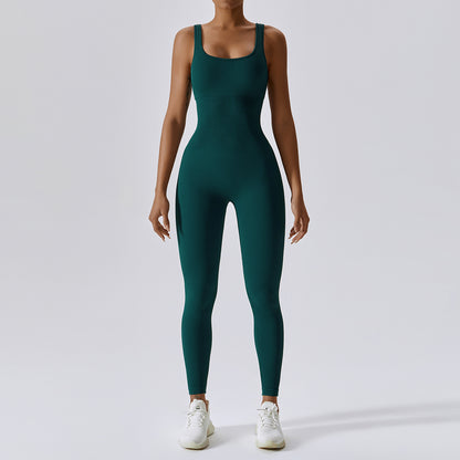 Spring, Summer & Fall seamless one-piece yoga suit