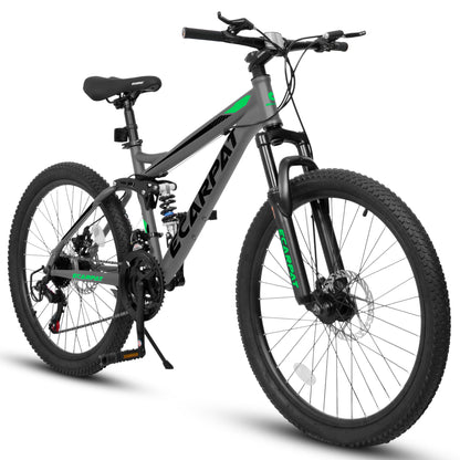 Mountain Bike 26 inch wheels, carbon steel frame disc brake