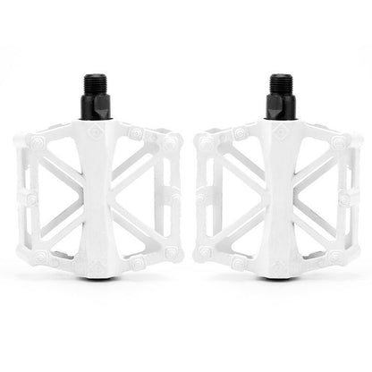 Mountain Bike Boxed Pedal All Aluminum Alloy Material Non-Slip Increase Widening Pedal Accessories