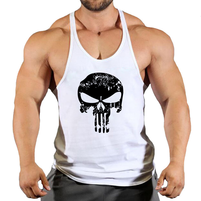 Fitness vest men's loose sleeveless