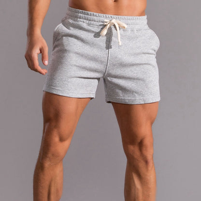 Men’s Oversized Cotton Sports Shorts – Casual & Breathable Fitness Pants