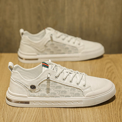 Trendy  men's low cut casual sports shoeslac