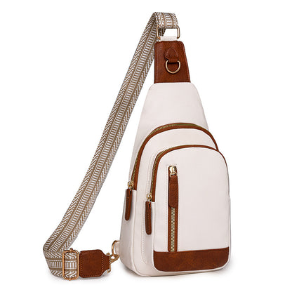 Chest Bag for Women, Stylish One-Shoulder Backpack