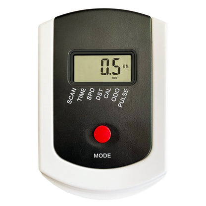 Heart rate electronic instrument display for spinning bikes.