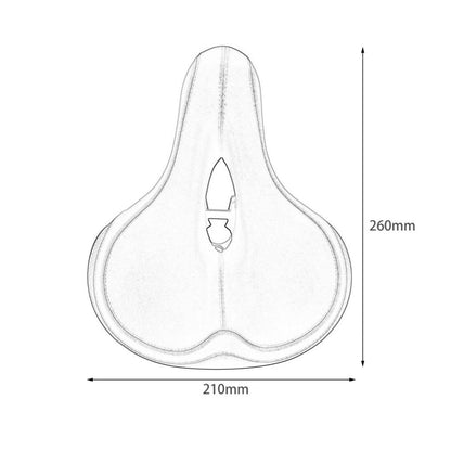 Bicycle Saddle Reflective Shockproof Bike Seat /YF-1057