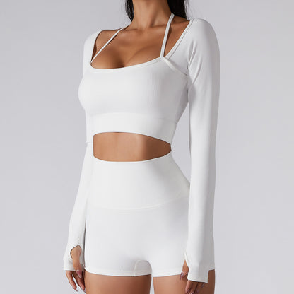 Spring & Summer New Sports Top Women's Quick Drying Fitness Suit