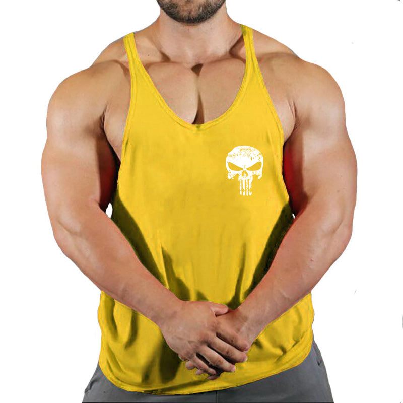 Fitness vest men's loose sleeveless