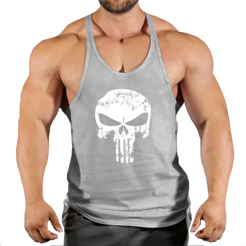 Fitness vest men's loose sleeveless