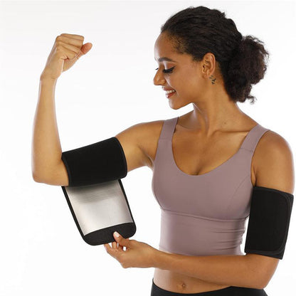 Fitness Arm & Wrist Protectors – Sweat-Reducing, Fat-Burning Running Hand Straps with Elbow Support for Exercise & Workouts.