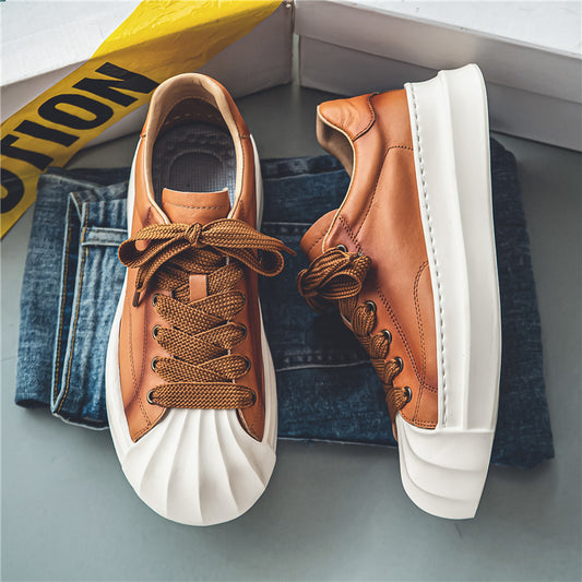 Men's low cut skateboard shoes