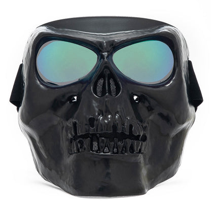 Retro Harley Skull Goggles Mask Motorcycle