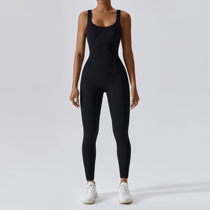 Spring, Summer & Fall seamless one-piece yoga suit