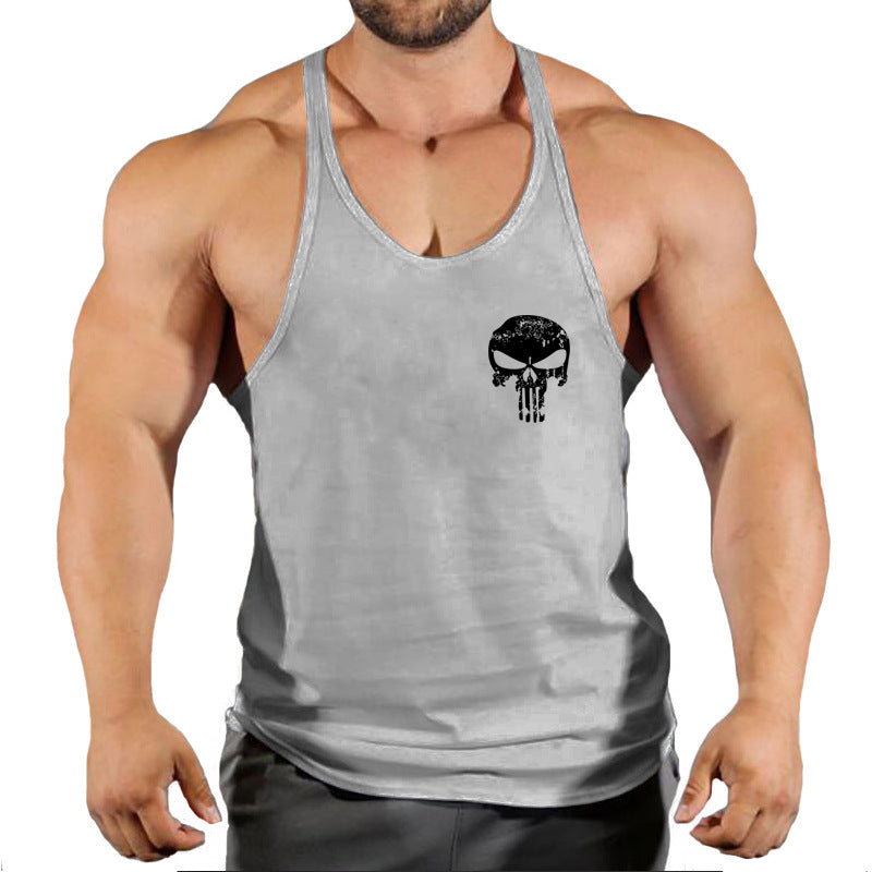 Fitness vest men's loose sleeveless