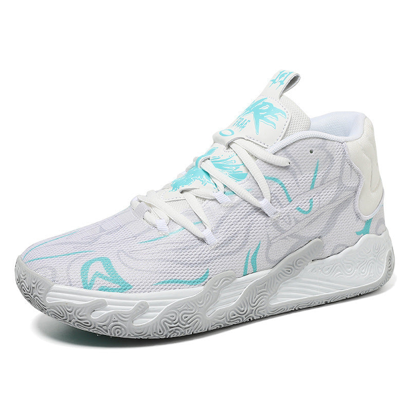purple MB.03 men's and women's indoor and outdoor shock-absorbing and anti slip basketball shoes