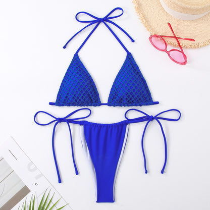 Lace-Up Halter Bikini, Sexy, Trendy & Flattering