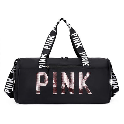 New fitness bag, shoe compartment, dry wet separation bag