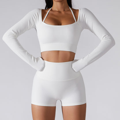 Spring & Summer New Sports Top Women's Quick Drying Fitness Suit