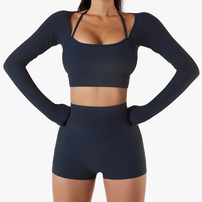 Spring & Summer New Sports Top Women's Quick Drying Fitness Suit