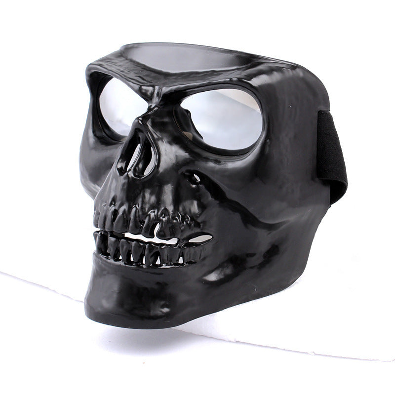 Retro Harley Skull Goggles Mask Motorcycle