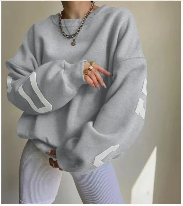 Women's Printed Fashion Sweatshirt