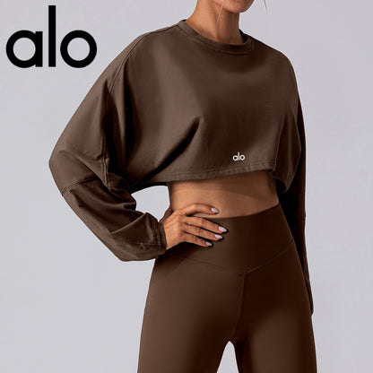 Women's Round Neck Breathable Fitness Hoodie , Stylish & Lightweight
