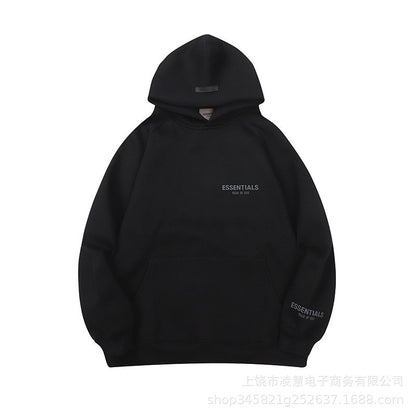 Unisex Letter Print Hoodie, Casual & Warm for Autumn/Winter and spring