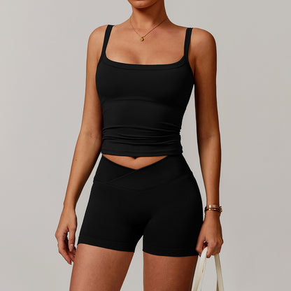 Women’s Off-Shoulder Long Sleeve Yoga Dress – Stylish & Sporty Fit