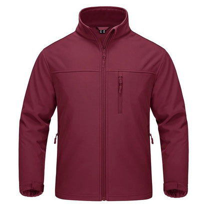 Stand-Up Collar Hardshell Jacket, Outdoor & Casual