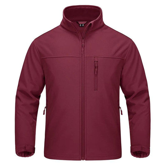 Stand-Up Collar Hardshell Jacket, Outdoor & Casual