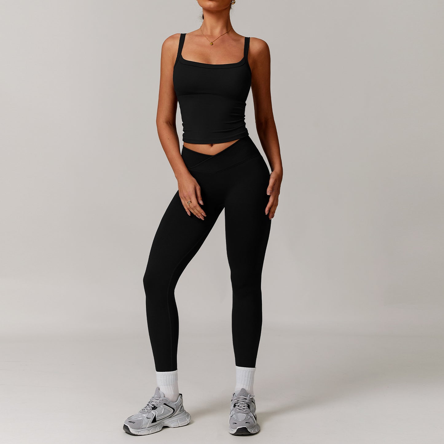 Women’s Off-Shoulder Long Sleeve Yoga Dress – Stylish & Sporty Fit