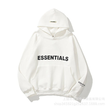 Unisex Letter Print Hoodie, Casual & Warm for Autumn/Winter and spring