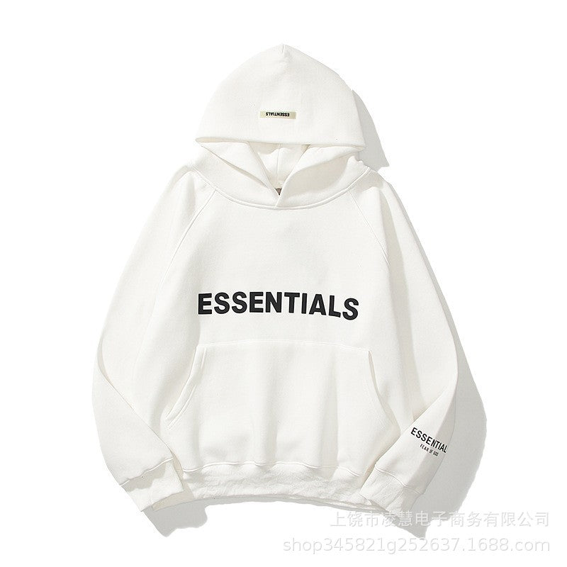 Unisex Letter Print Hoodie, Casual & Warm for Autumn/Winter and spring