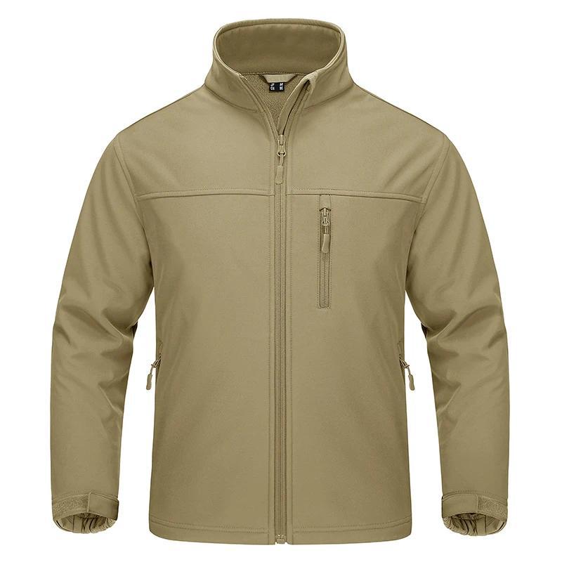 Stand-Up Collar Hardshell Jacket, Outdoor & Casual