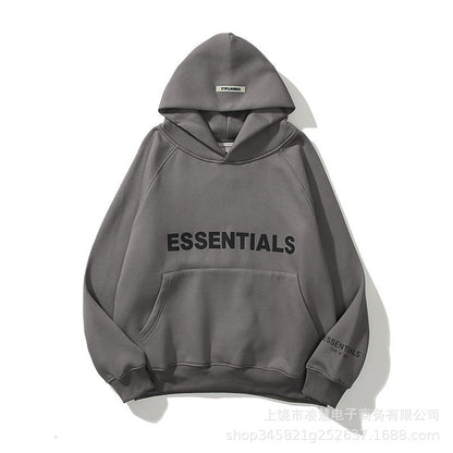 Unisex Letter Print Hoodie, Casual & Warm for Autumn/Winter and spring