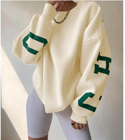 Women's Printed Fashion Sweatshirt